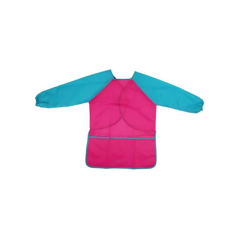 Sollbry - Tablier à manches longues pour enfants, 4 pièces, tablier à Smock pour enfants, tablier d'alimentation pour enfants, tablier de peinture