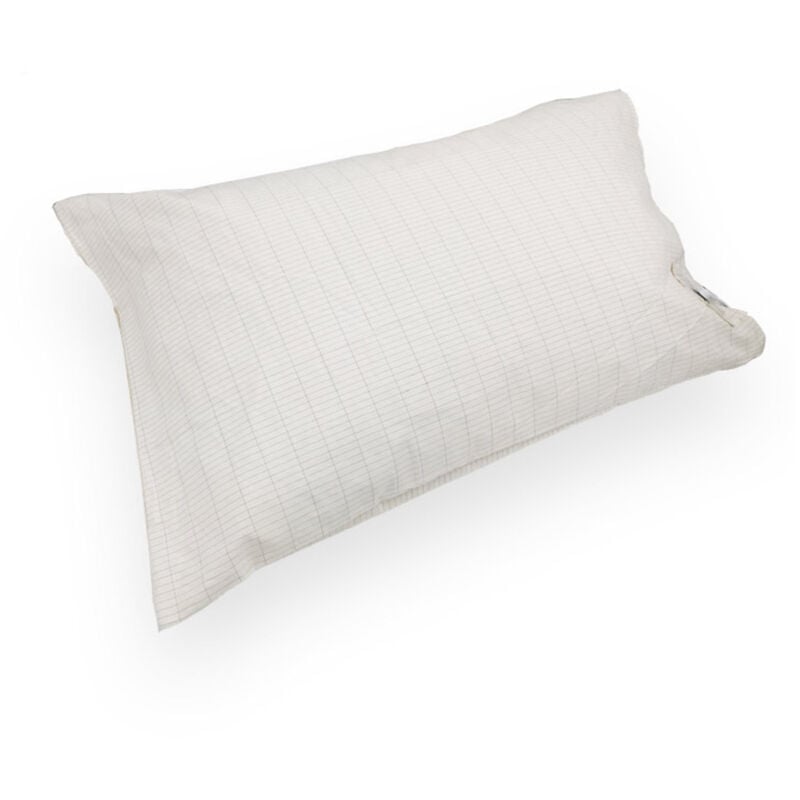 Sollbry - Taie d'oreiller conductrice en Fiber d'argent, taie d'oreiller de mise à la terre pour un meilleur sommeil, convient à la taille Queen