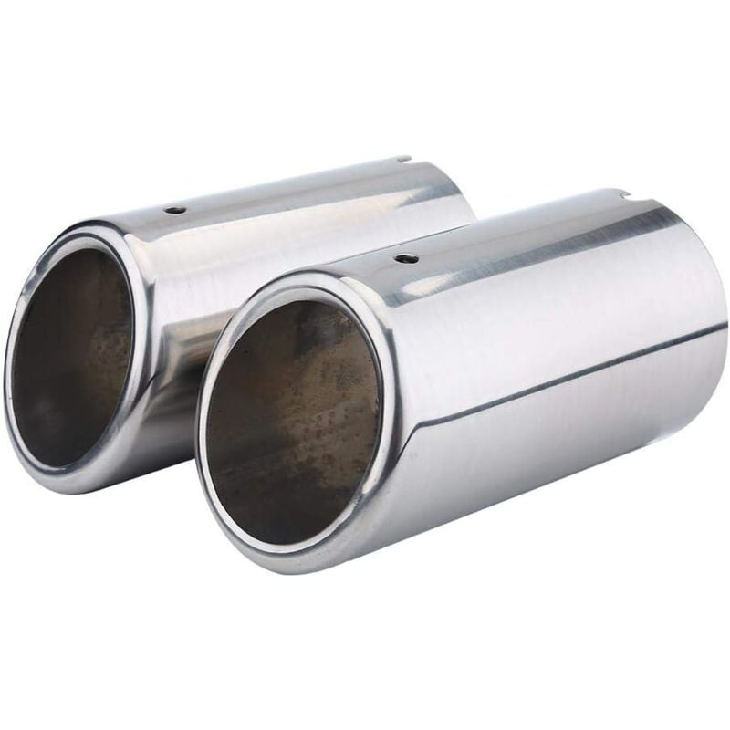 Sollbry - Tail Pipes, Pair of Car Exhaust Tail Pipes Silencieux Tips for 325i 328i