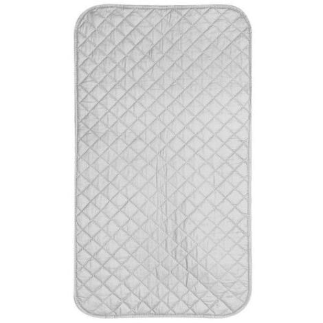 Sollbry Tapis à repasser, gris, courtepointe, lave - linge, sèche - linge, matelas résistant à la chaleur, couvercle de remplacement en fer