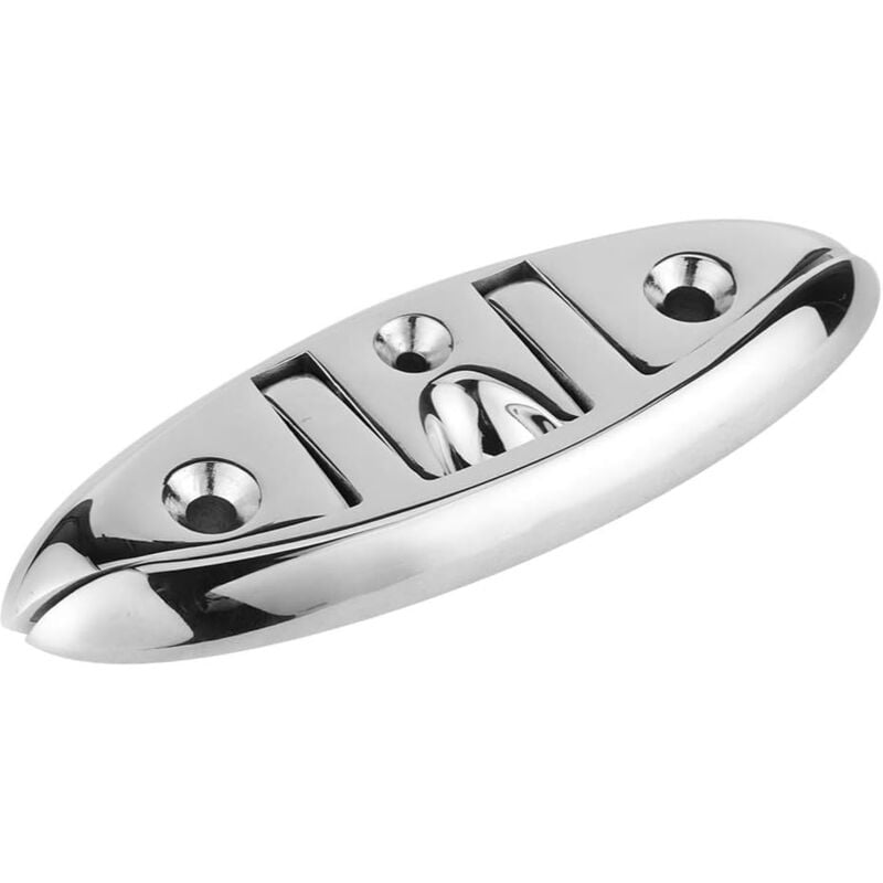 Sollbry - Taquets Pliants Marins en Acier Inoxydable 316 de 12,7 Cm, Taquets Rabattables en Acier Inoxydable, Matériel de Pont de Quai en Acier