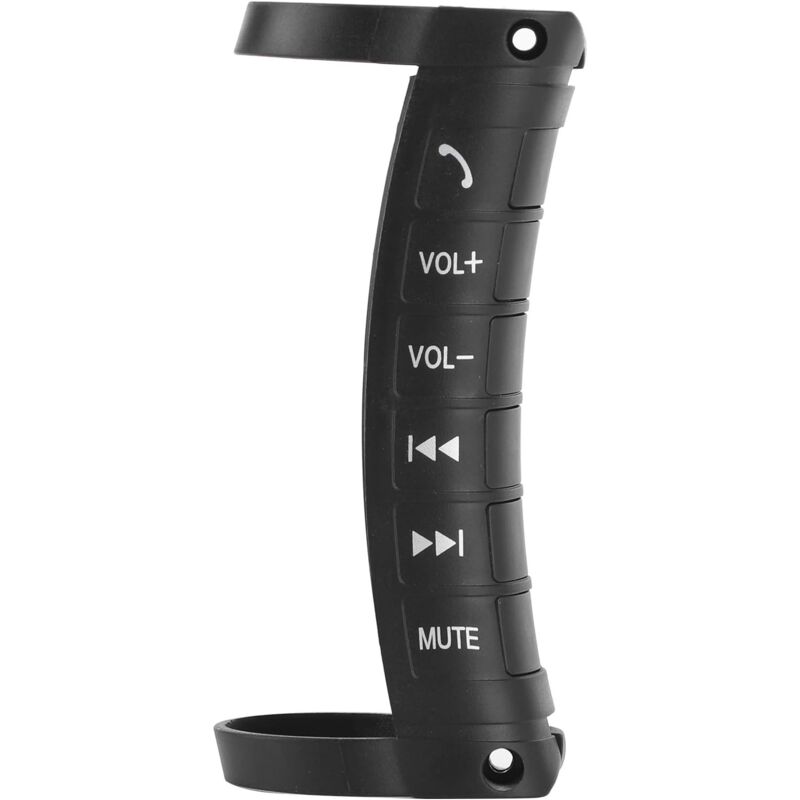 Sollbry - Télécommande pour Volant, Commandes Universelles au Volant Télécommande Multifonction sans Fil Bouton de Volant de Voiture Contrôleur dvd 2