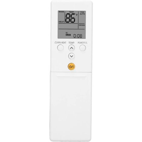 Sollbry Télécommande Universelle pour Climatiseur Fujitsu, Remplacement de la Télécommande du Climatiseur pour Fujitsu AR REM1U ASU9RLS3Y ASU12RLS3Y ASU15RLS3 ASU30RLE ASUG09LZAS