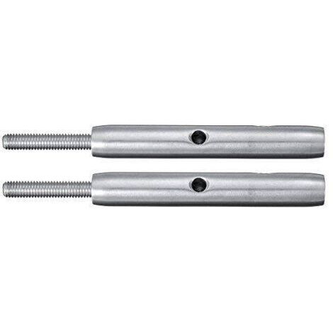 Sollbry – Tendeur de câble en acier inoxydable T316 – Résistance à la corrosion – Pour câbles 4mm/5mm – Longueur 11cm – Installation facile