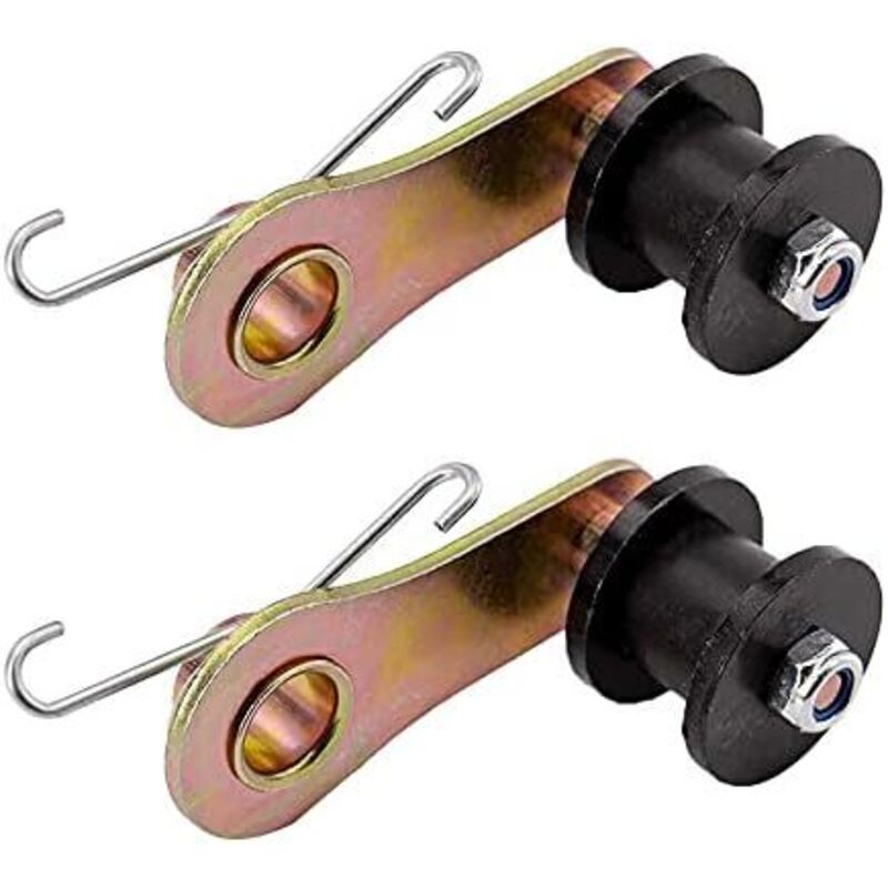Sollbry - Tensor de cadena resistente de 2 piezas para Pit Pro Quad Dirt Bike atv de 110 cc, 125 cc y 140 cc