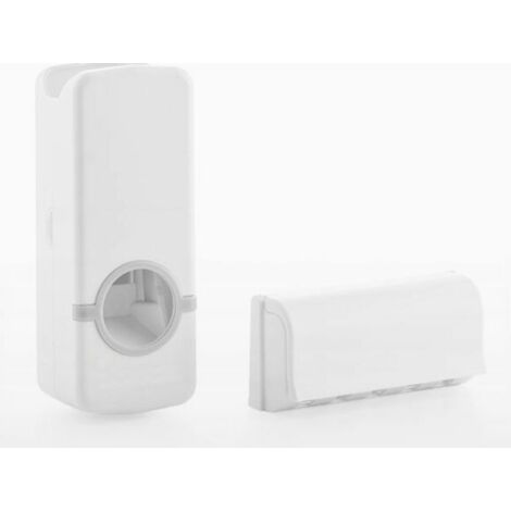 Sollbry Toothpaste Dispenser with Toothbrush Holder