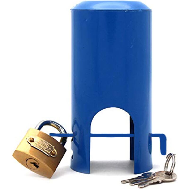 Tuyau d'arrosage isolé et et housing serrure économie d'eau couvercle, système de locking à l'extérieur du vol le robinet et Prévenir le vandalisme,
