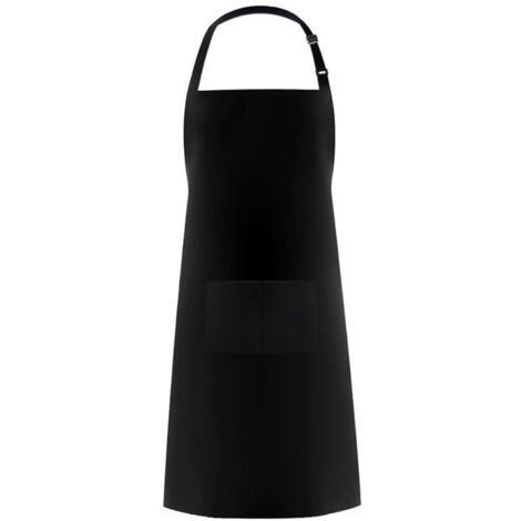 Sollbry Unisex-Küchenschürze mit zwei Vordertaschen zum Kochen, Grillen, Restaurant, Metzger