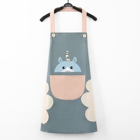 Sollbry Wasserdichte Küchenschürzen, verstellbare Schürze und Taschen, wasserdichte, verstellbare Schürze für Männer und Frauen, für Familienküche, Restaurant, Café, Schürze für Koch, Bäcker, Kellner