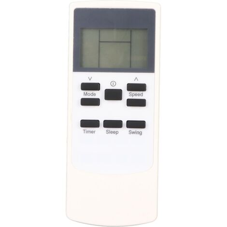 Sollbry YKR H 531E Fernbedienung, Klimaanlagen-Fernbedienung für intelligente tragbare Klimaanlagen, ergonomischer Universal-Fernbedienungsersatz