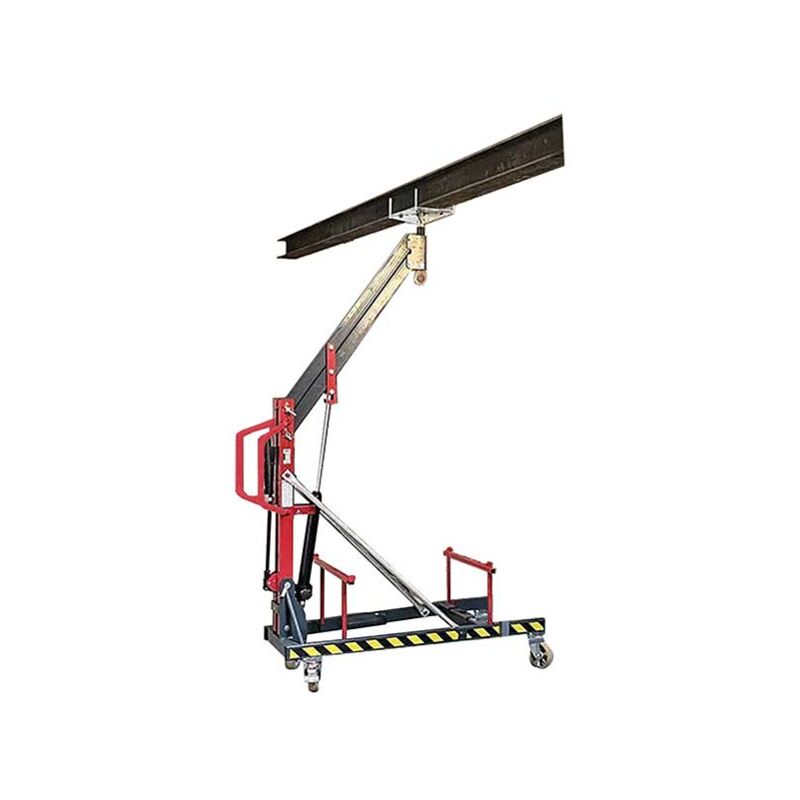 Matisère - Sollevatore idraulico a trave - Carico massimo 600 kg - Elevazione da 1190 a 3000 mm - 300871