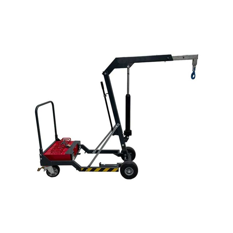 Stelo mobile cap. 200kg - Altezza max. 2380mm / sbraccio 1000mm - 300820
