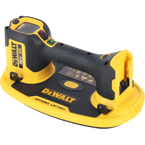 DEWALT VENTOSA SOLLEVATORE A VUOTO A BATTERIA 18V SENZA BATTERIE DCE590N-XJ