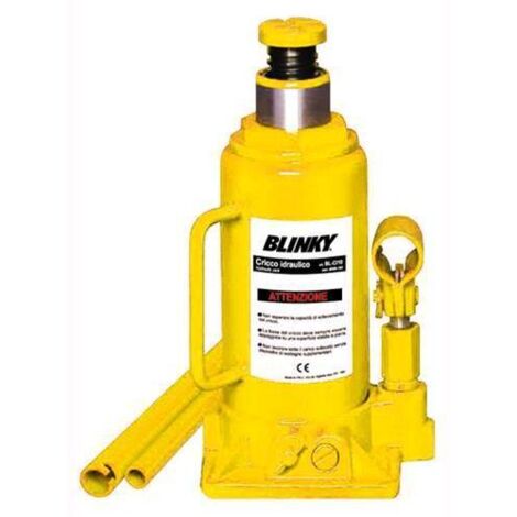Sollevatore Cricco Idraulico a Bottiiglia Blinky a un Pistone 12 T