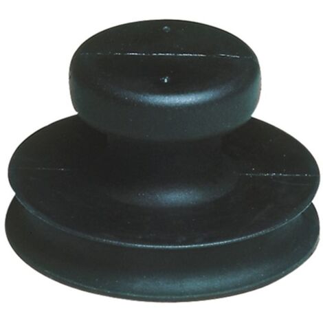 Sollevatore di aspirazione capacità 15 kg, diametro testa 80 mm, gomma