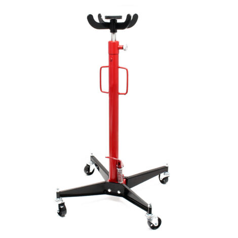 SOLLEVATORE FOSSA IDRAULICO CARICO 500KG 4 BRACCI SOLLEVAMENTO DA 110 A 195cm JACK TRASMISSIONE ROTELLE ACCIAIO
