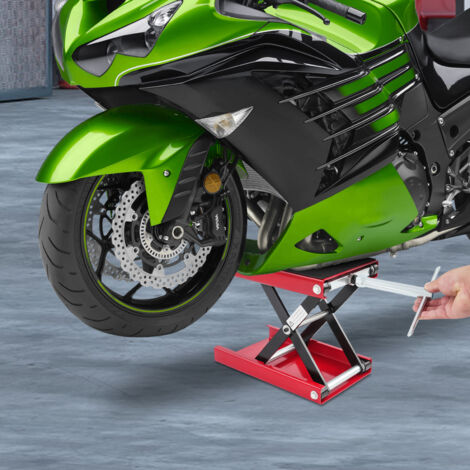Sollevatore moto, sollevatore moto regolabile in altezza, sollevatore per manutenzione moto