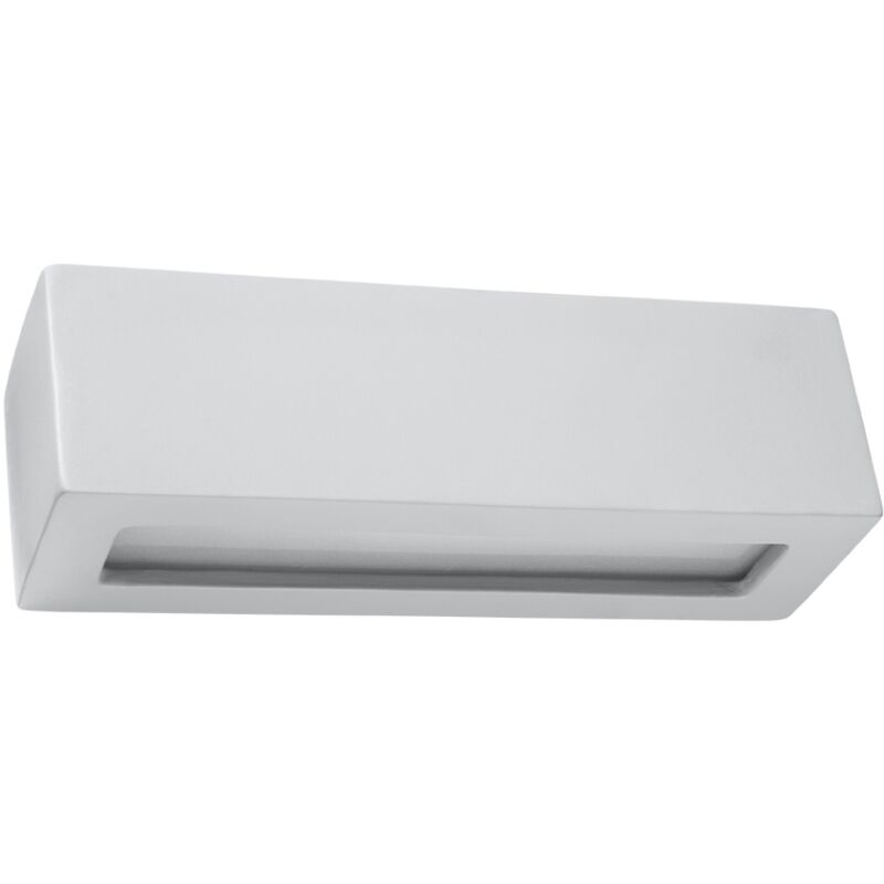 Image of Vega gray ceramic wall lamp