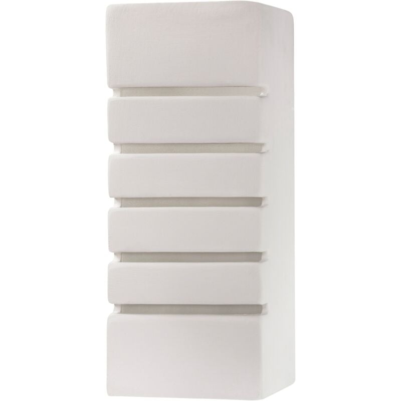 

Sollux Lighting - Sollux - 1 luz de pared de cerámica a ras de suelo blanca, E27