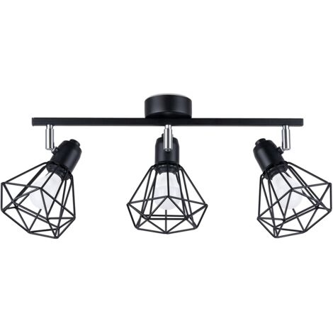 Sollux Artemis Plafonnier Spot Bar Noir