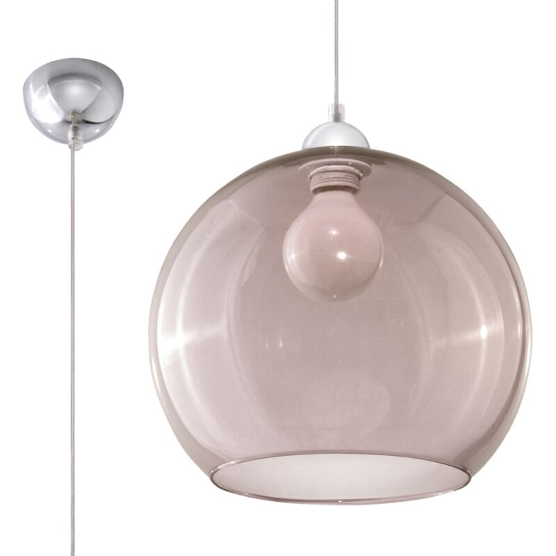 Image of BALL graphite pendant lamp