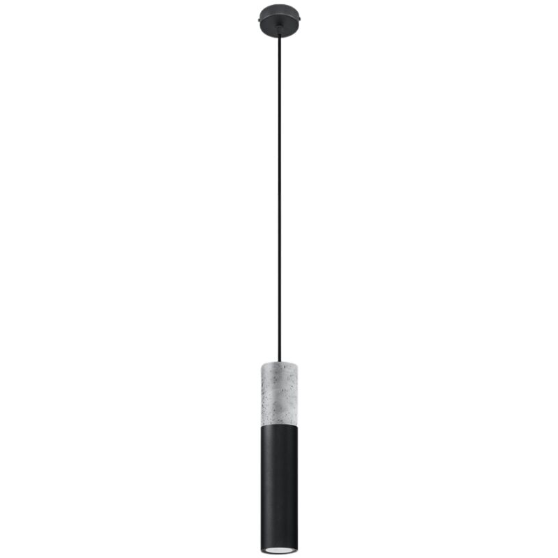 Image of Borgio 1 Black pendant lamp