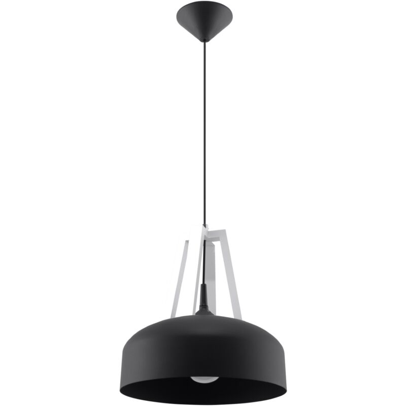 Image of Casco pendant lamp white/black