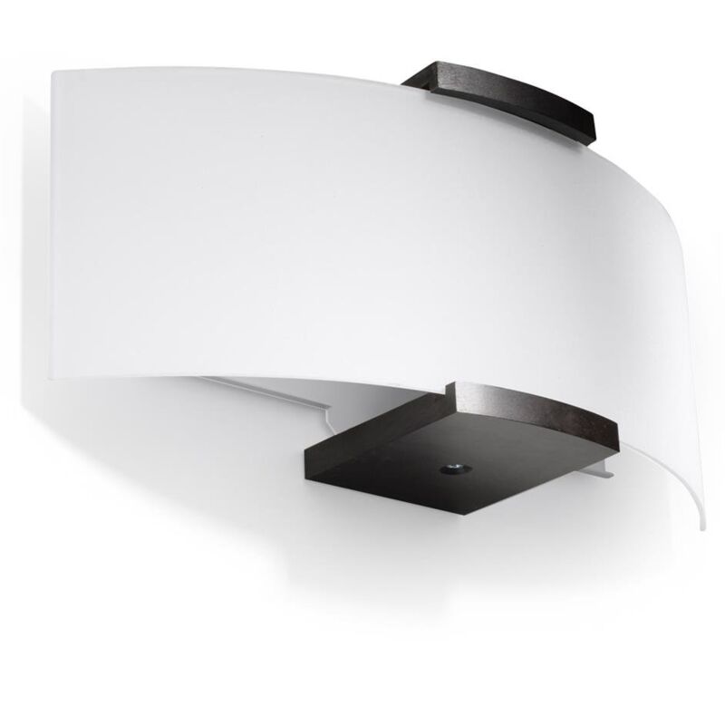 Applique murale emilio 2xE14 noir Sollux SL.0185