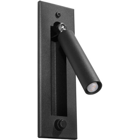 Sollux ENIF Applique Murale Pliante Liseuse Noir G9