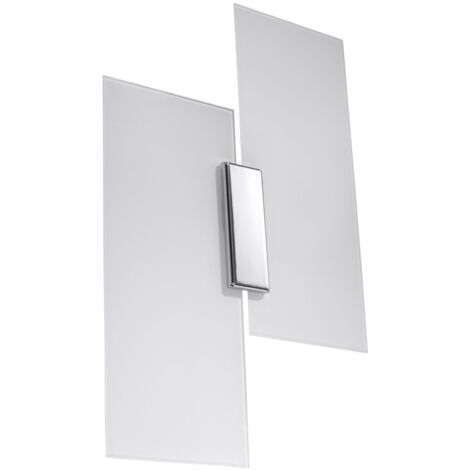 Sollux FABIANO - Applique a 2 luci Bianco, Cromo, E27