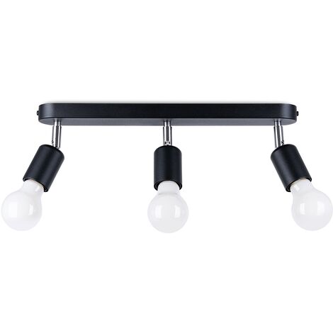 Sollux Fornes Plafonnier Spot Bar Noir