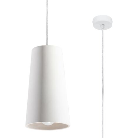 Sollux GULCAN Suspension Dome Céramique Blanc E27