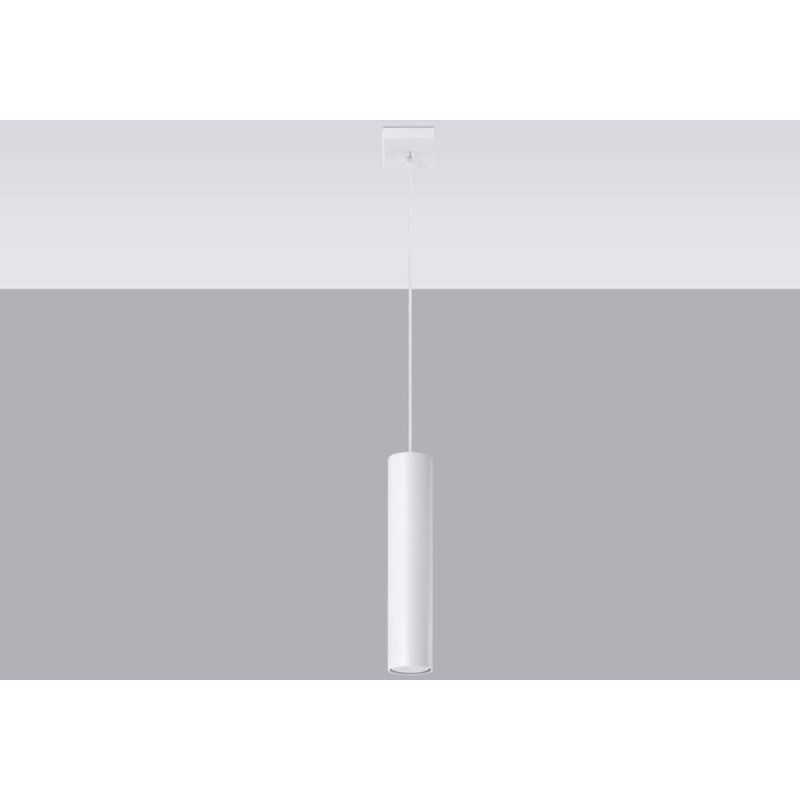 Sollux - Suspension lagos 1 blanc 1 x GU10 SL.0323