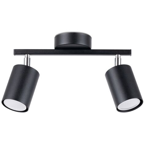 Sollux Lemmi Spot de Plafond Twin Noir