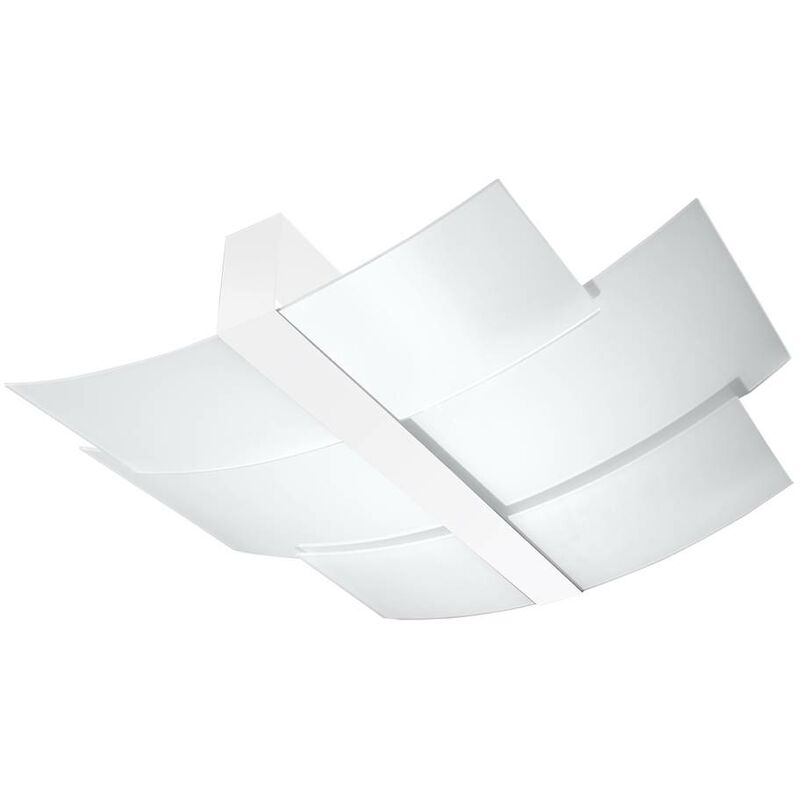 Image of Plafond Celia Bianco l: 530, b: 610, h: 70, E27 / 40W, dimmerabile