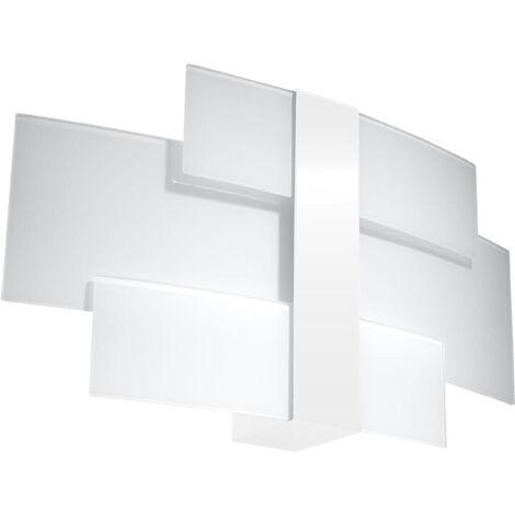 Sollux Lighting Celia Wandleuchte, Weiß, 2x G9