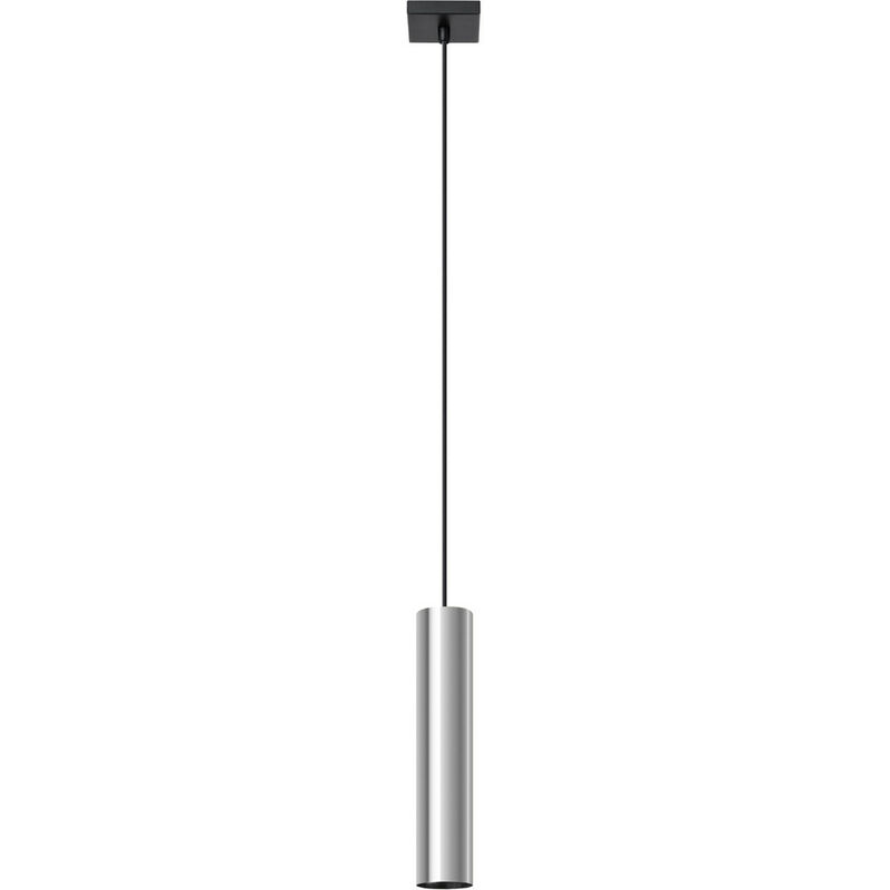 Image of Sollux - Lagos Plafoniera moderna a sospensione sottile cromata 1x GU10