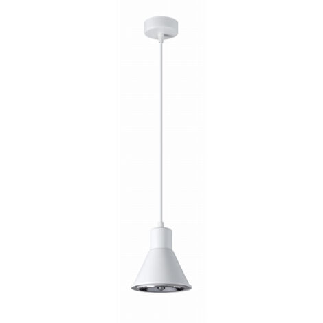Sollux Lighting Taleja Dome Pendelleuchte, weiß, 1x ES111