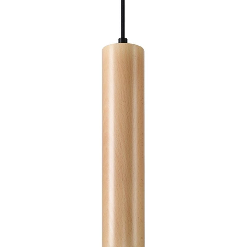 Sollux - Suspension Lino bois 1xGU10