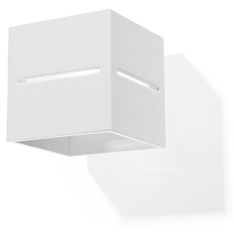 Ledkia - Applique murale lobo aluminium 1x G9 blanc sollux SL.0204