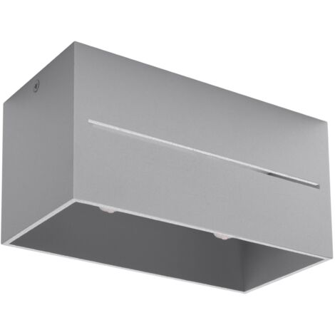 Sollux LOBO - 2 Lichtdecke grau, GU10