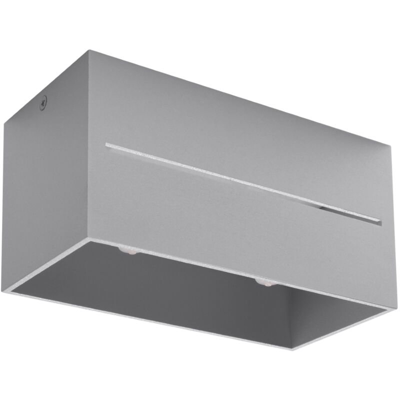 Sollux Lobo 2 gray ceiling lamp