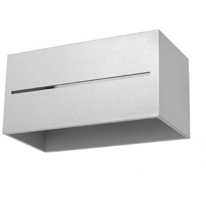 Lobo maxi gray wall lamp