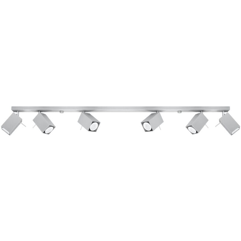 Merida 6L gray ceiling lamp