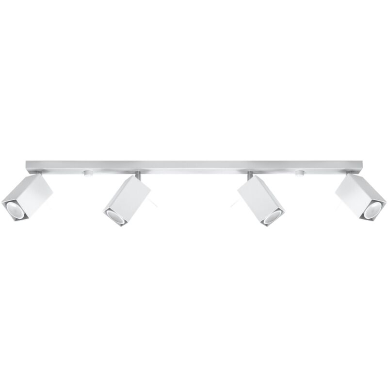 Lampada da soffitto Merida bianco 80x16x6cm Sollux