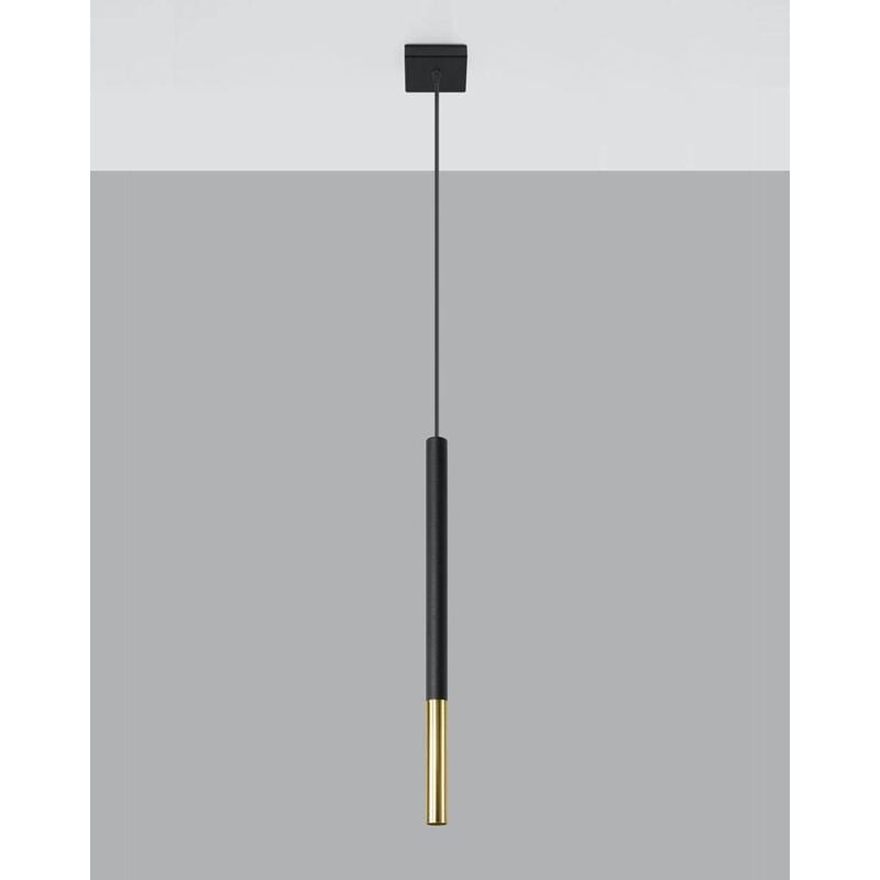 Sollux - Suspension mozaica 1 noir/or G9 IP20 SL.0891