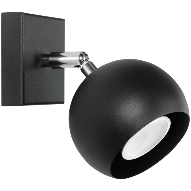 Image of Black eye wall lamp