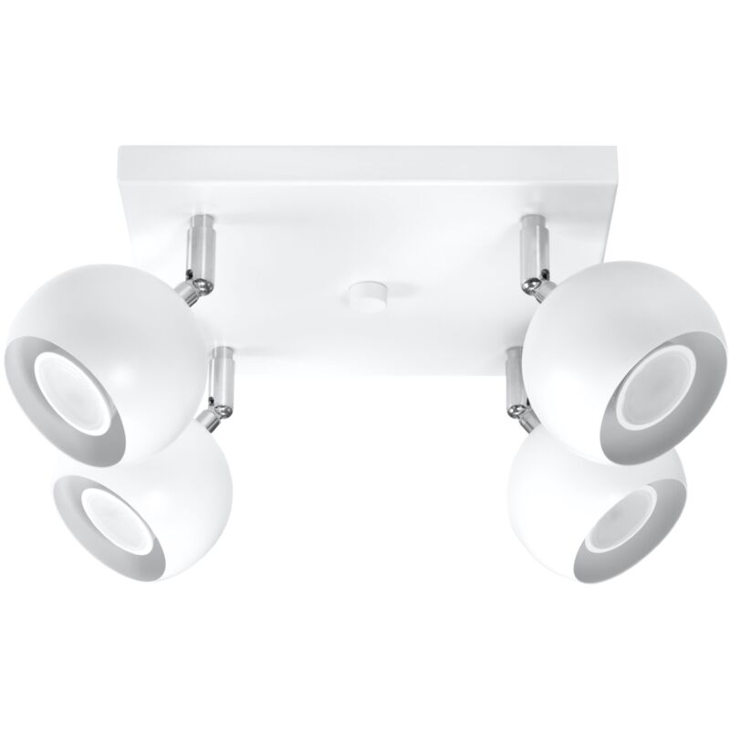 Ocular 4 ceiling lamp white