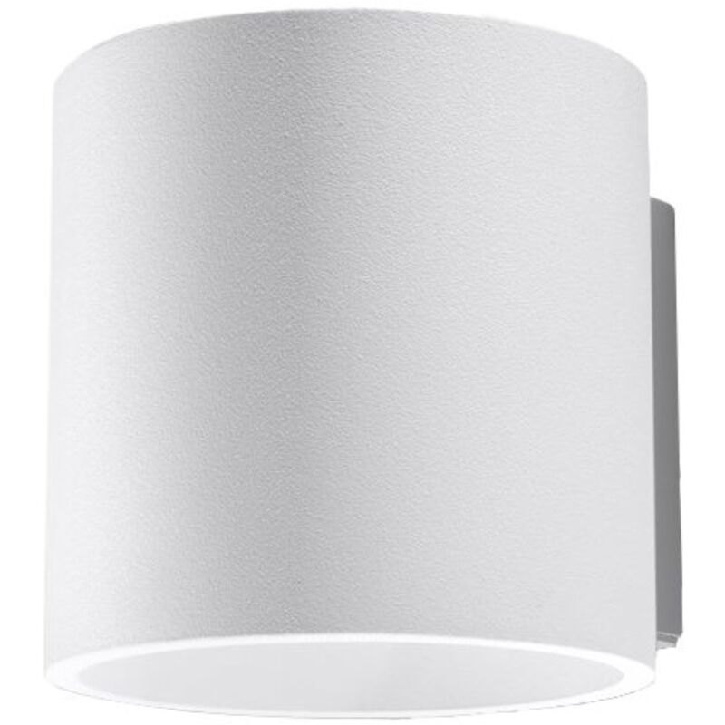 Sollux Orbis 1 white wall lamp