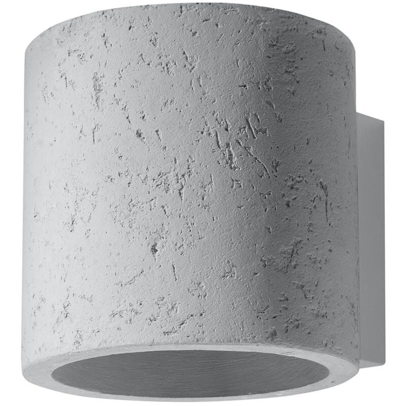 Applique murale ORBIS 1xG9 béton gris SL.0486 SOLLLUX